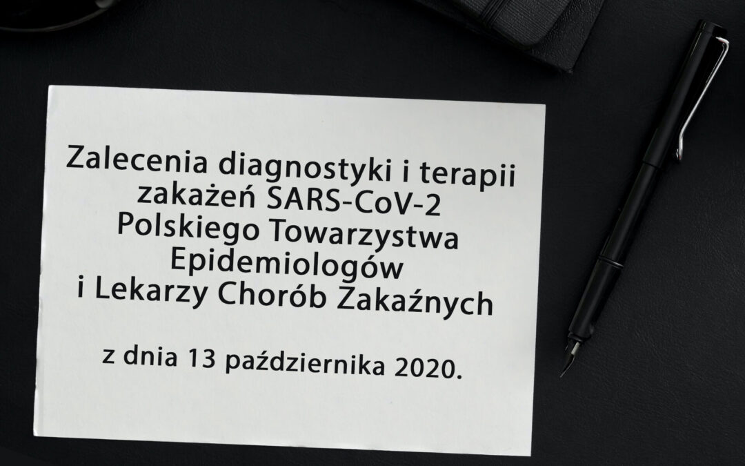 Zalecenia diagnostyki i&nbsp;terapii zakażeń SARS-CoV-2 Polskiego Towarzystwa Epidemiologów i&nbsp;Lekarzy Chorób Zakaźnych