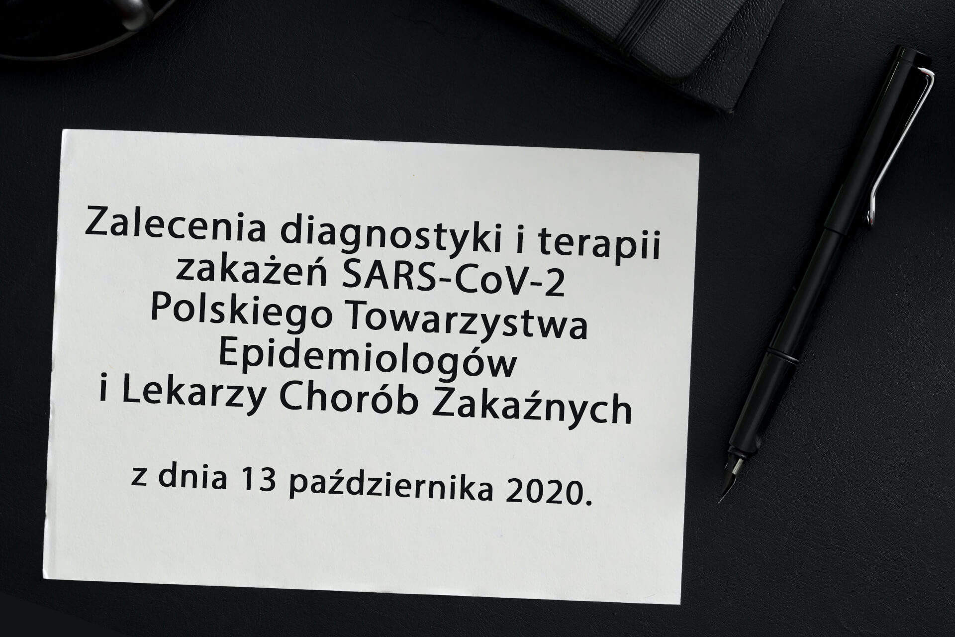 Rekomendacje PTEiLChZ- leczenie pacjenta SARS COV2