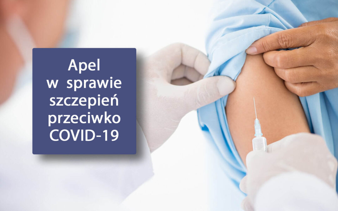 Apel w&nbsp;sprawie szczepień przeciwko COVID-19