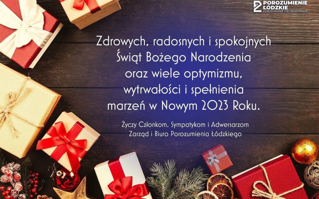 Życzenia świąteczne 2022