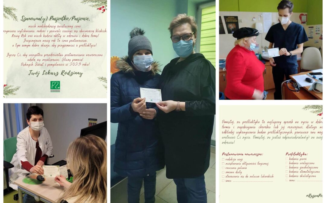 250 tysięcy kartek zachęcających do&nbsp;profilaktyki dla pacjentów od&nbsp;lekarzy z&nbsp;FPZ