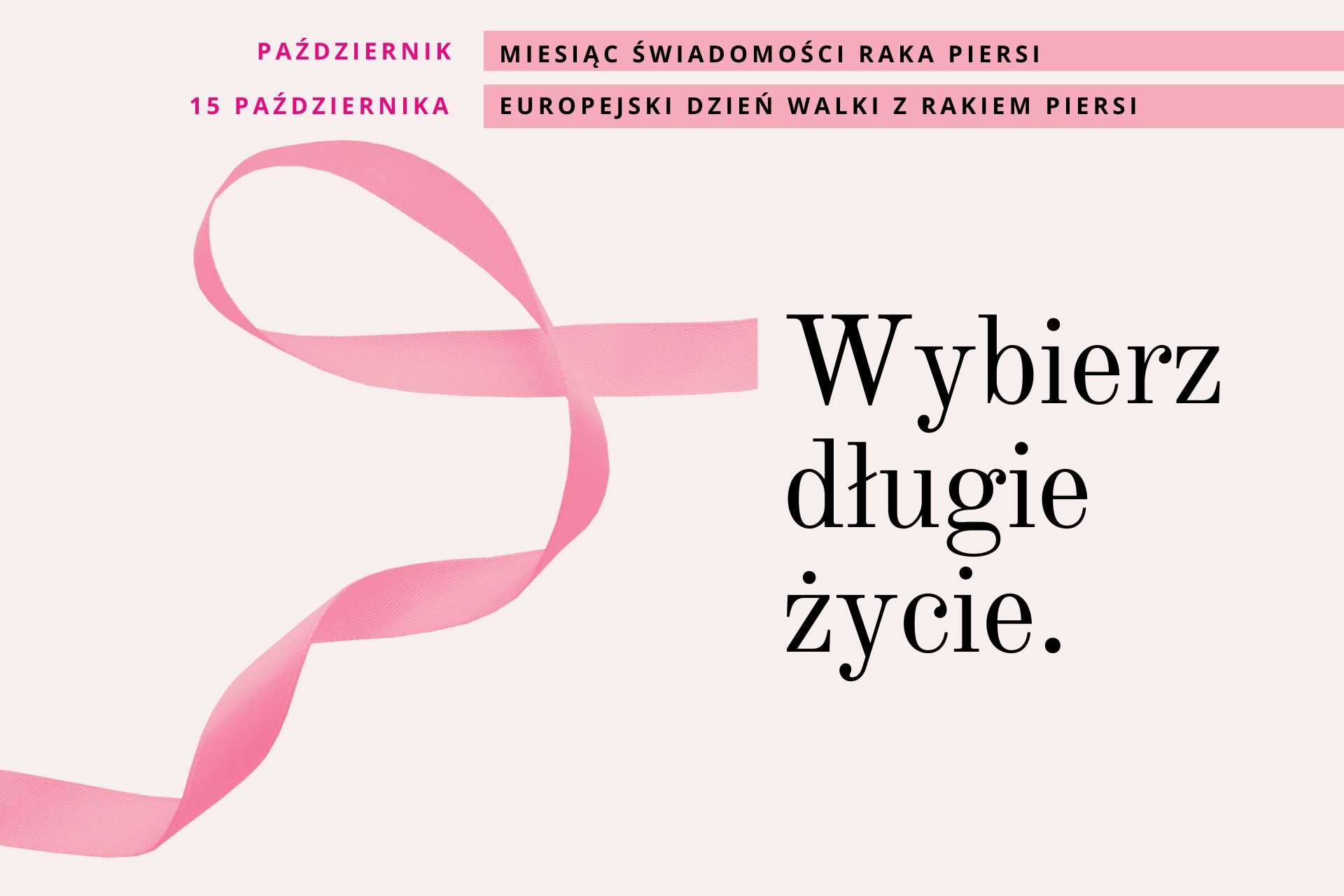 Europejski Dzień Walki z Rakiem Piersi Europejski Dzień Walki z Rakiem Piersi